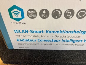 Prodám Smart konvektor NEDIS WIFIHTPL20FWT WiFi Tuya - 6