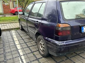 Spěchá  VW golf mk3 - 6