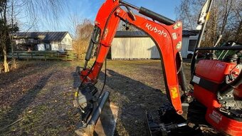 Minibagr bagr kubota k008 -3 - 6