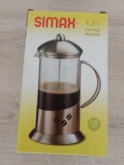 Simax coffee maker 1,0 l nový - 6