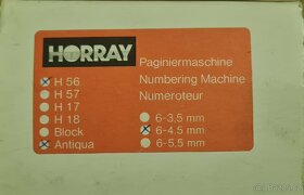 Paginovací razítko HORRAY H56 / 6-ti místné - 6