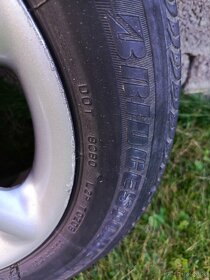 ALU disky + pneu 185/60 R14 - 6