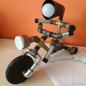 Dekorace robot lampy - 6