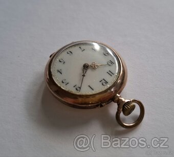 Zlate kapesni hodinky 14K - 6