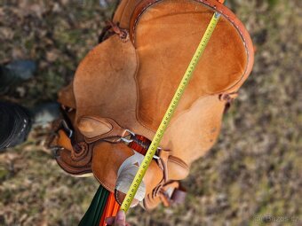 Westernové sedlo Avalon Saddlery - 6