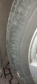 Prodám ALU kola 5x112, pneu letní 205 55 16, Continental - 6