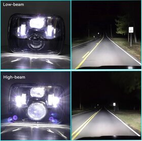 Hlavní led světlomety Jeep YJ, XJ, MJ - více typů - 6