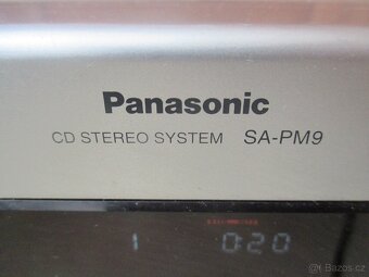 Nabízím minivěž Panasonic. Radio hraje pěkně. Přehrávání CD - 6