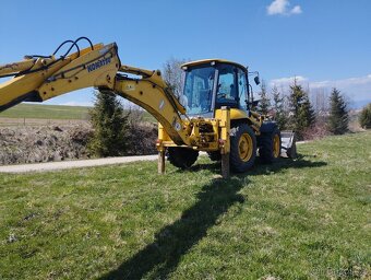 Predám Traktorbager Komatsu WB97S - 6