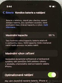 iPhone 12 64GB 98% kapacity baterie - 6