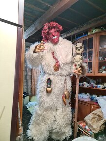 Krampus kožich 180 až 195cm 85 až 115kg Koupil jsem ho v Rak - 6