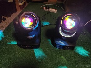 2 Kusy led Beam 18 prism+ 7 color efekt - 6