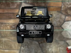 Mercedes Benz G 500 Convertible černé 1:18 - 6