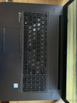 Prodám dotykový notebook HP ZBOOK 17 G3 - 6