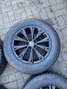 ORIGINÁL Alu Vokswagen MONTANA R17, 5x112 - TOP STAV - 6