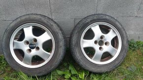 Prodám ALU kola 4x100  195/60 R15 - 6