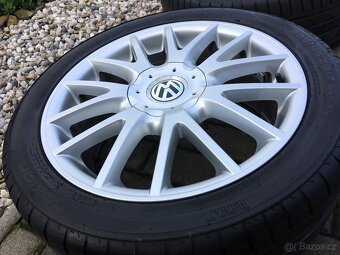 Alu kola originál VW 17” 225/45/17 top - 6