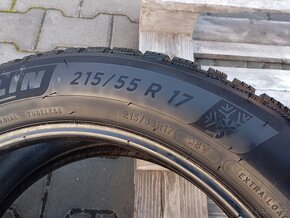 215/55/17 zimní pneu michelin - 6