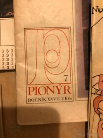 6x starý časopis Pionýr - 6