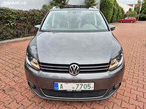 VW Touran 2.0TDI 103kW,7míst,2014,tažné,navi,serviska. - 6