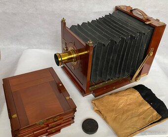 Wet plate collodion camera 18x24cm 1880 - 6