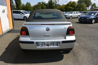 PRODÁM VOLKSWAGEN GOLF IV CABRIO 2.0i 85KW - 6