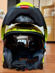 Schuberth C3 Pro Fluo M 57-58, pinlock + Interphone F5 - 6