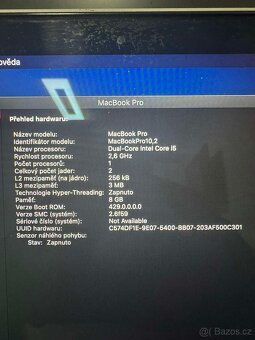 prodám macbook pro 2013 - 6