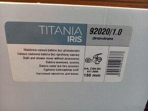 vanová baterie Titania Iris 150mm - 6