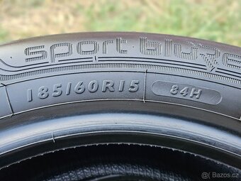 4x Letní pneu Dunlop Sport BluResponse - 185/60 R15 - 95% - 6