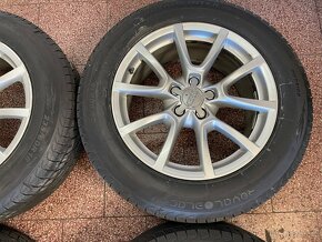 Originální Alu kola Audi 5x112 r18 zimní pneu 8mm - 6