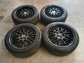 ALU kola DOTZ 5x112 R17 letní pneu - 6