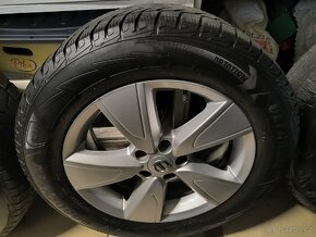 Alu kola Volvo XC40 5x108 r17 Originál,pneu zimní 235/60 - 6