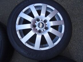 Alu disky PLW na VW, Škoda, 16", 5x112,ET 38, letní sada - 6