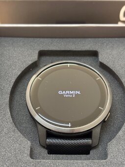 Cytré hodinky Garmin Venu 2 Slate/Black Band - 6