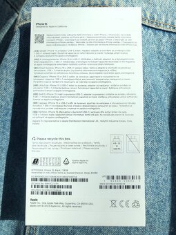Iphone 15 128GB černá NOVÝ - 6