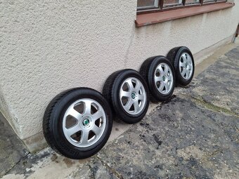 ALU ORIG. ŠKODA 15" 5x100 57,1 Střed - 6