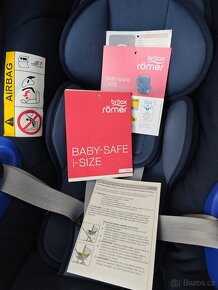 Autosedačka vajíčko Britax Baby Safe i-size Moonlight Blue - 6