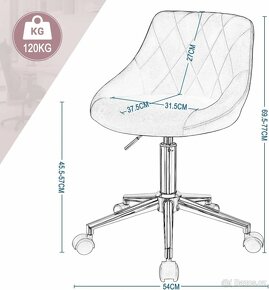 kancelářská židle otočná a nastavitelná - 6