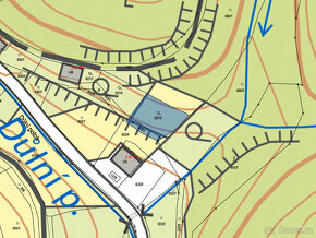 Prodej stavebního pozemku 663 m2 v obci Lampertice, okres Tr - 6