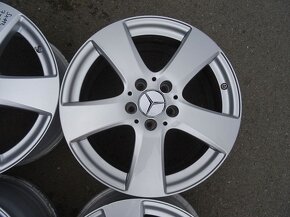 Alu disky originál Mercedes 17", 5x112, šíře 7J, ET 48,5 - 6