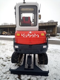 Prodám minibagr KUBOTA r.v. 2007 - 6