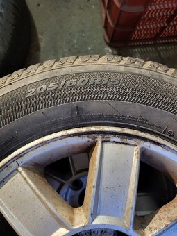 Al Kola Kia 4x114,3mm, díra 67,1mm + 205/60R15 91H - 6