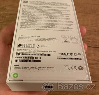 Úplně nový nerozbalený iPhone 15 128Gb black - 6