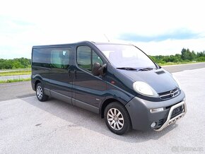 OPEL VIVARO 1,9CDI LONG 6MÍST 1MAJITEL KLIMA TAŽNÉ - 6