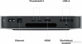 PC Mac mini M2 2023, SSD 512GB, RAM 8GB, v záruce Alza - 6