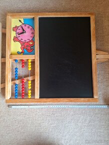 Dětskou domácí školní tabule na křídy Wiky - 6