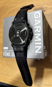 Garmin Fenix 6X PRO Sapphire, GrayDLC/Black Band (MAP/Music) - 6