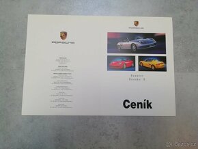 Porsche Bulletin 2001, ceník - CZ - doprava v ceně - 6