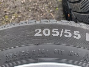 Prodám sadu ALU kol CMS 205/55R16 zimní - 6